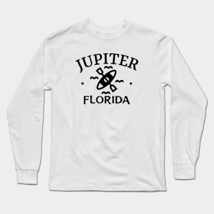 Jupiter, Florida Kayak Long Sleeve T-Shirt